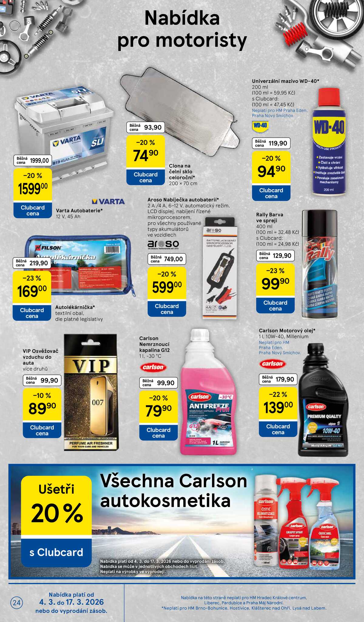 Tesco malé hypermarkety od 4.3. do 10.3.2026 strana 24