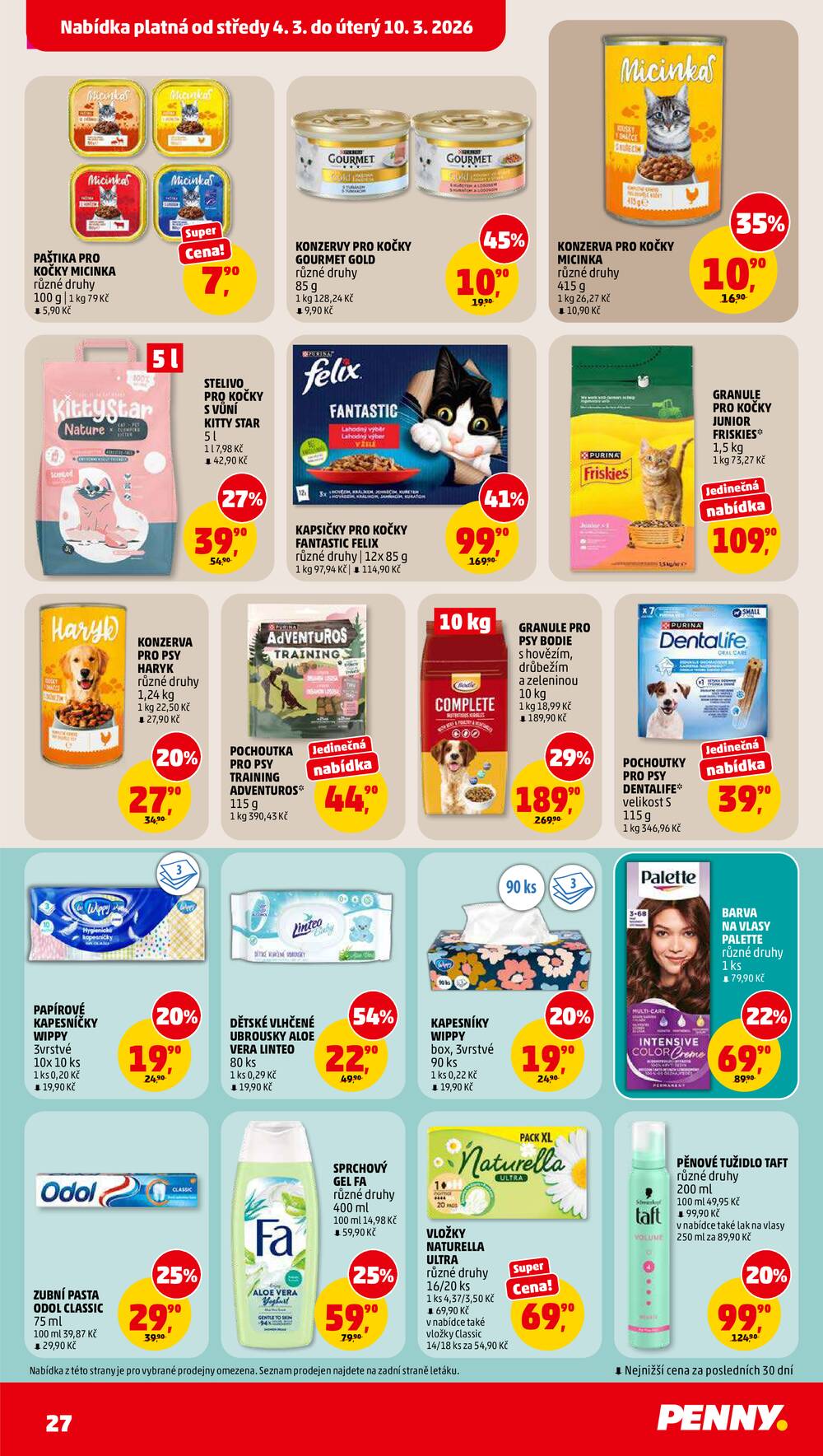 Penny Market od 4.3. do 10.3.2026