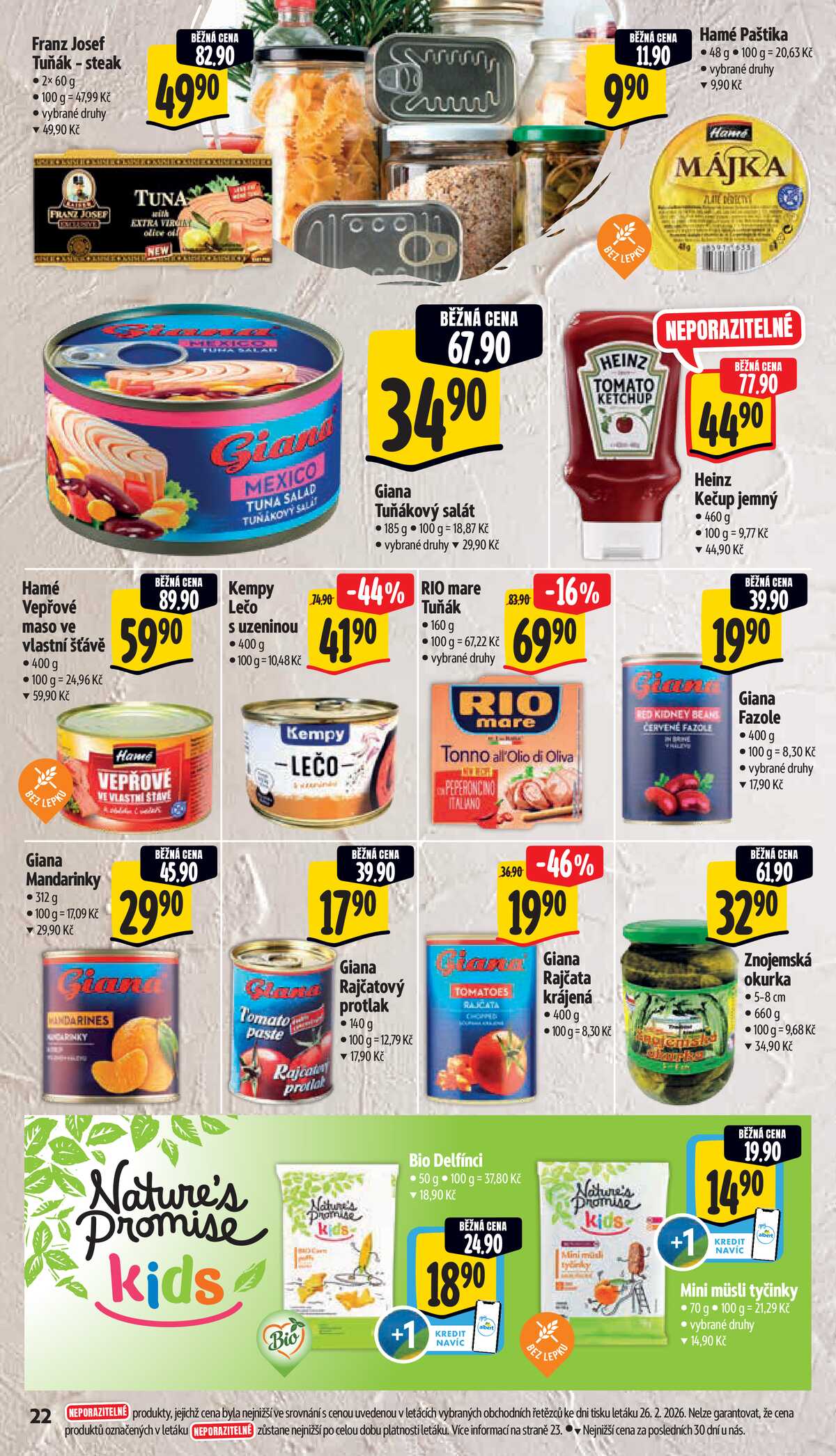 Albert Supermarket od 4.3. do 10.3.2026 strana 26