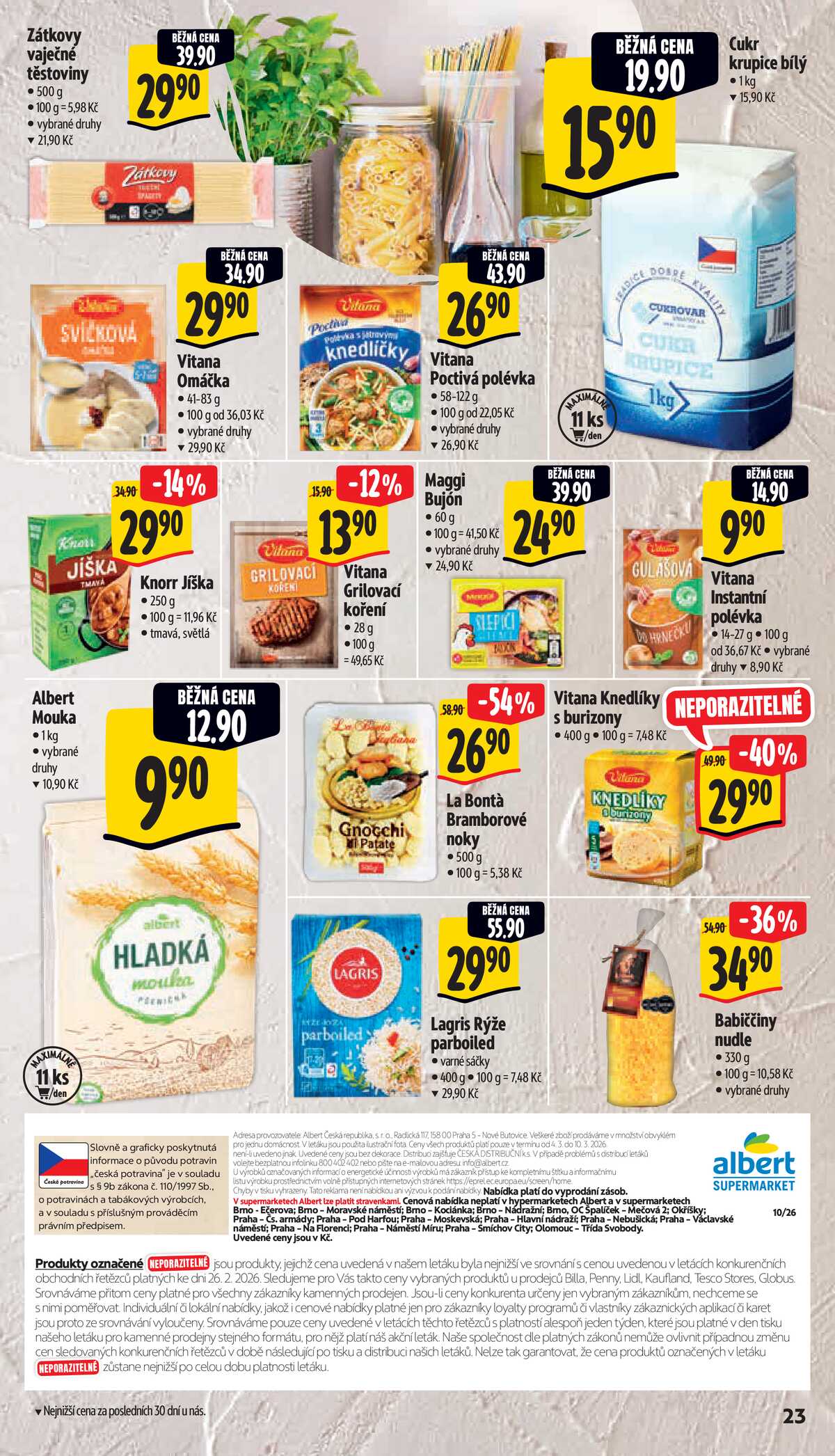 Albert Supermarket od 4.3. do 10.3.2026 strana 27
