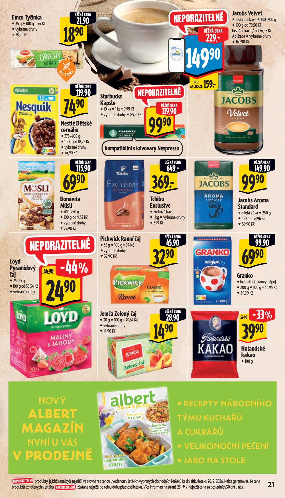 Albert Supermarket od 4.3. do 10.3.2026