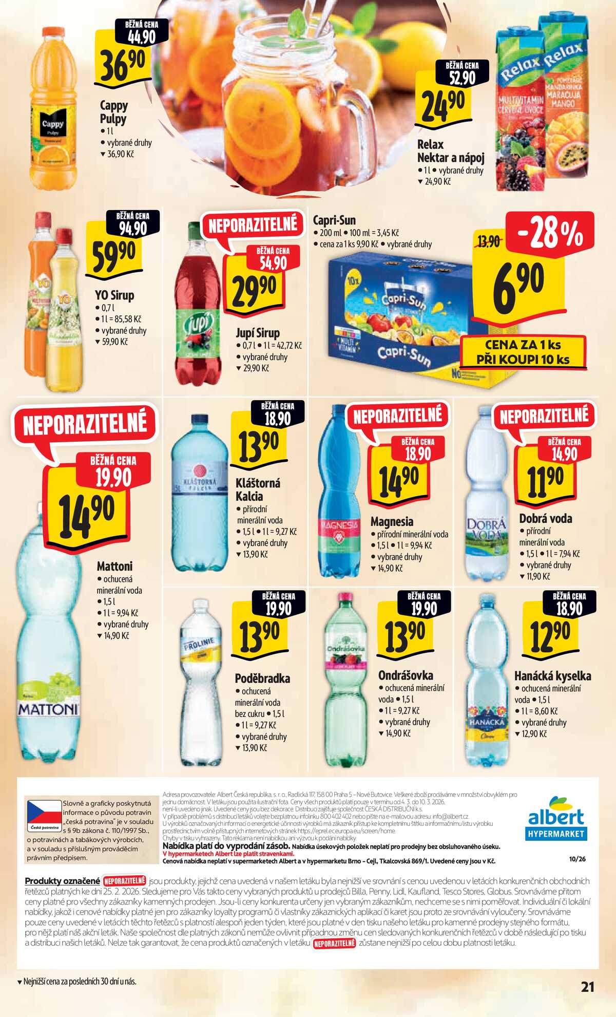Albert  Hypermarket od 4.3. do 10.3.2026 strana 25