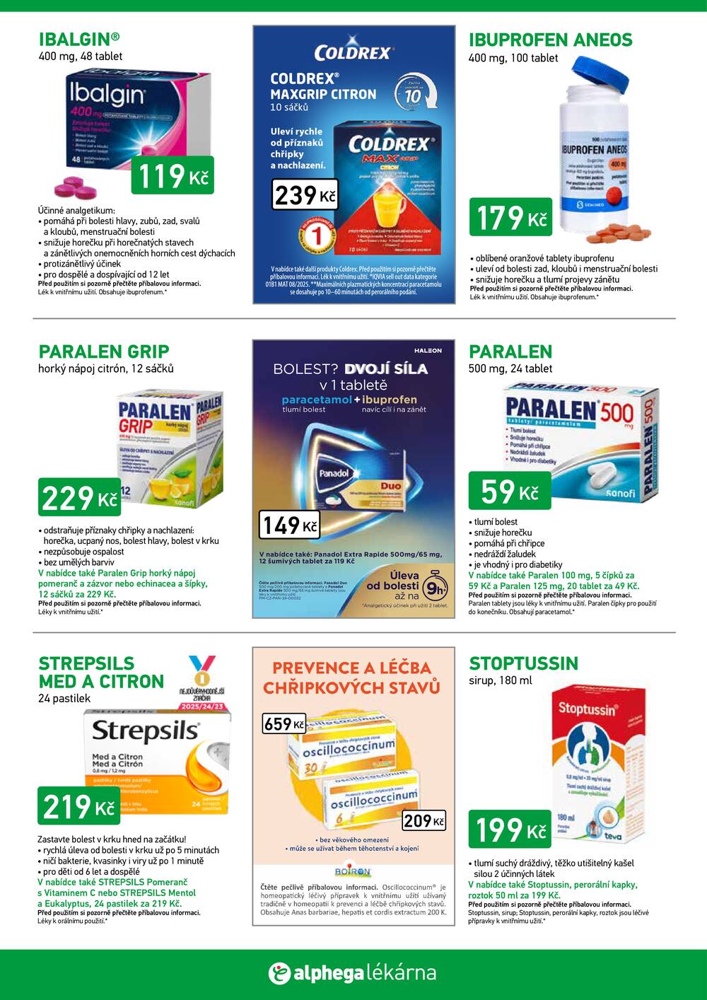 Leták Alphega Lékárna - Alphega Lékárna od 1.3. do 31.3.2026 - strana 2