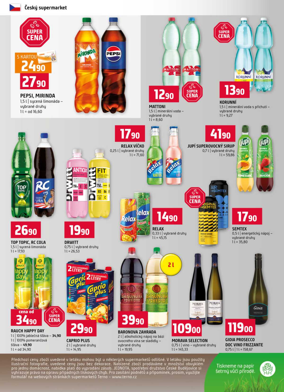 Terno České Budějovice, Třeboň, Trhové sviny, Bechyně, Týn nad Vltavou od 4.3. do 10.3.2026 strana 12