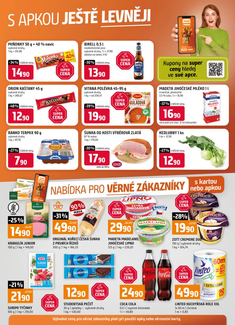 Terno České Budějovice, Hradec Králové, Olomouc, Třeboň, Trhové sviny, Bechyně, Týn nad Vltavou, Borovany od 4.3. do 10.3.2026