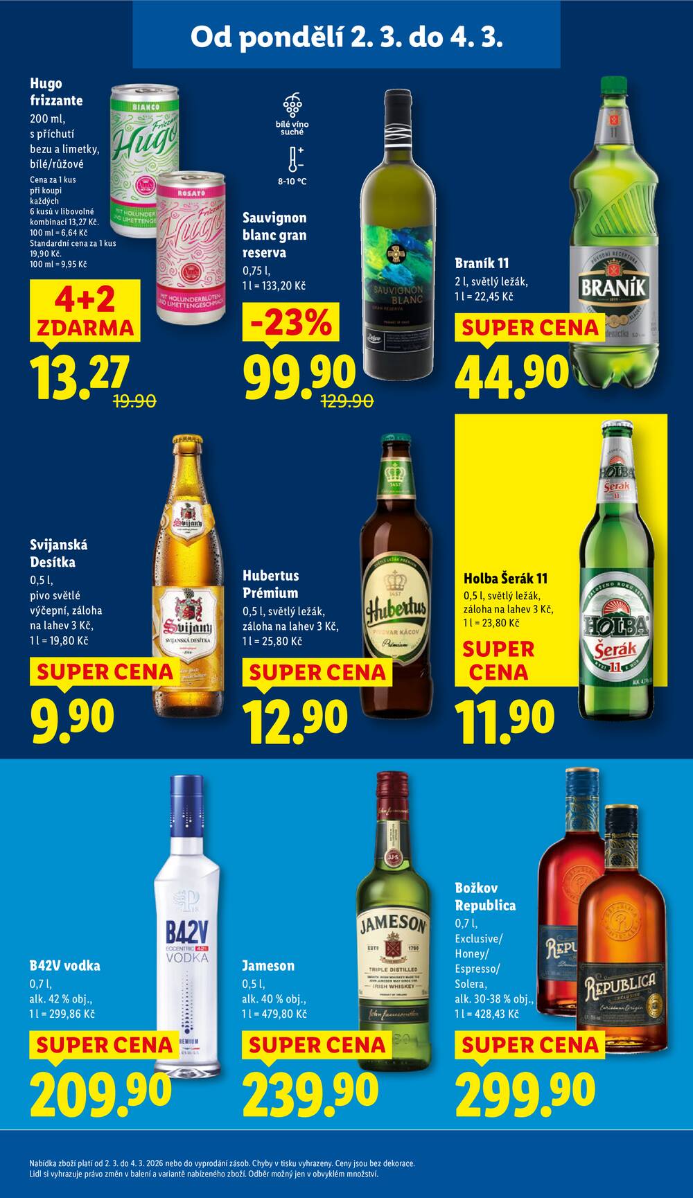 Lidl od 2.3. do 4.3.2026