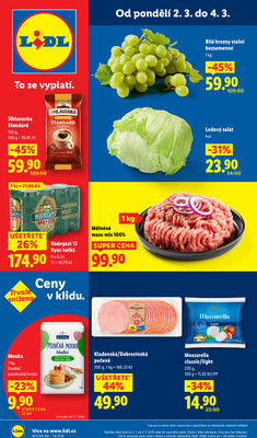 Lidl od 2.3. do 4.3.2026
