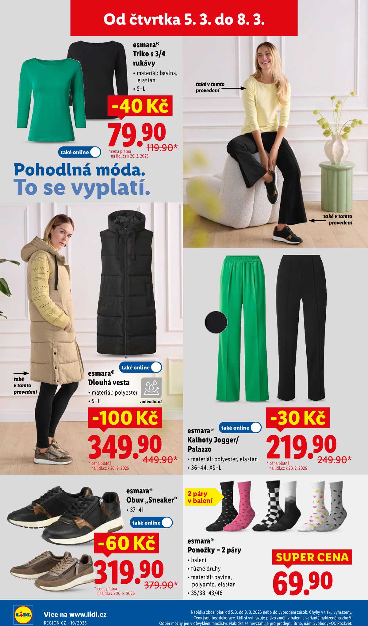 Lidl Čtvrtek od 5.3. do 8.3.2026 strana 40