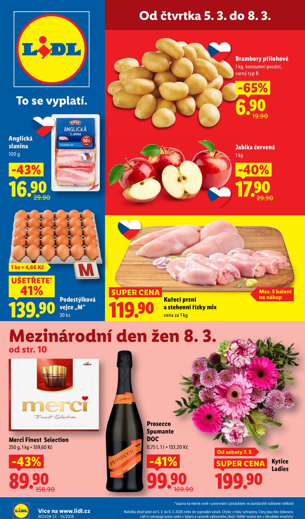 Leták Lidl - Lidl Čtvrtek od 5.3. do 8.3.2026 - strana 1 Leták Lidl - Lidl Čtvrtek od 5.3. do 8.3.2026 - strana 1