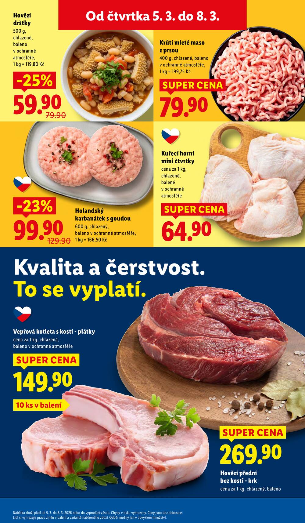Lidl Čtvrtek od 5.3. do 8.3.2026