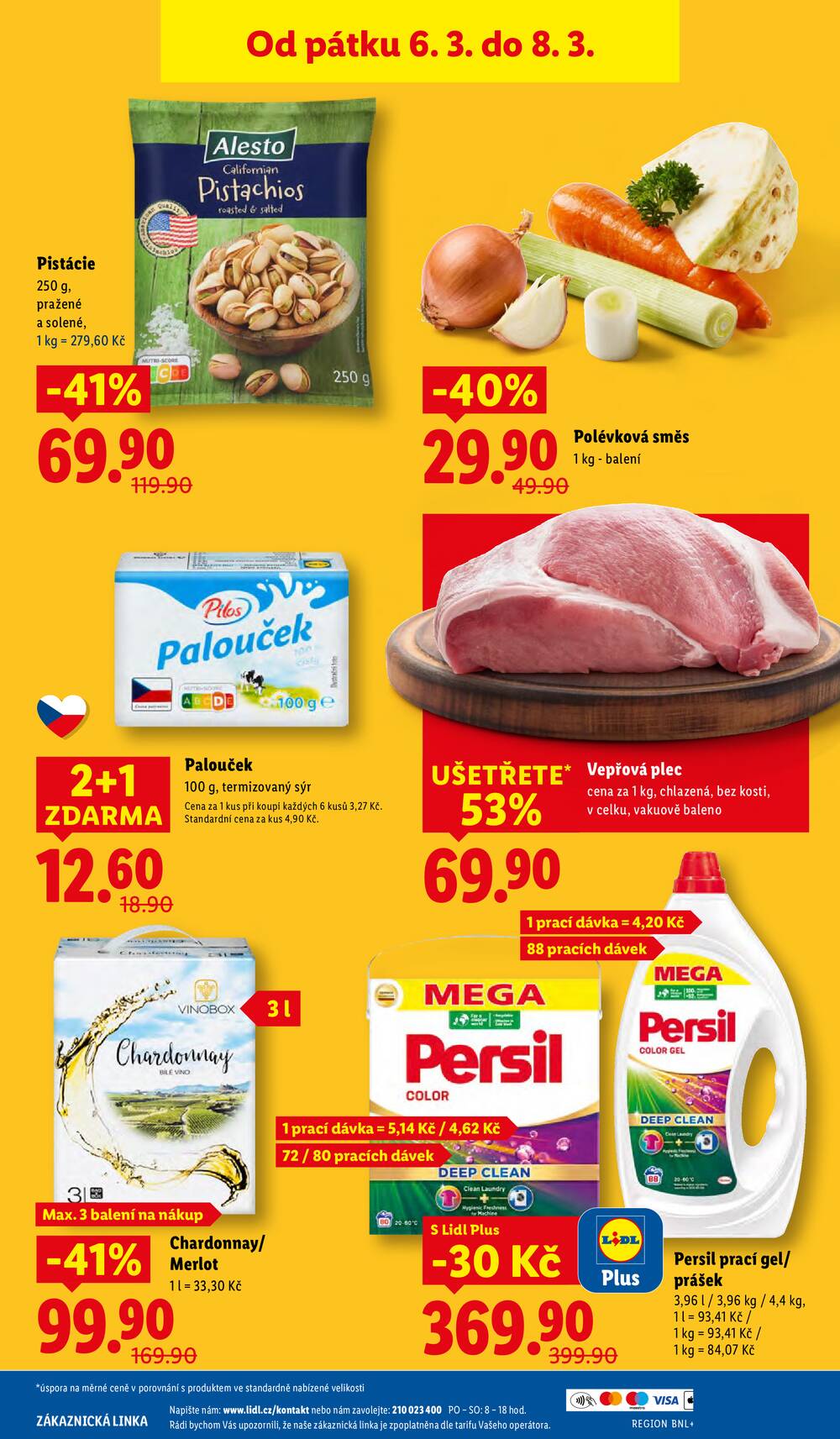 Lidl Čtvrtek od 5.3. do 8.3.2026