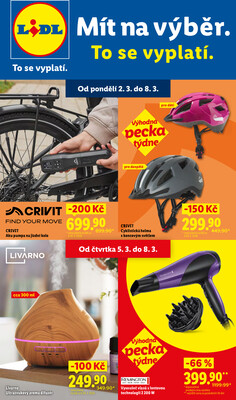 Lidl Spotřební zboží 2.3. - 8.3.