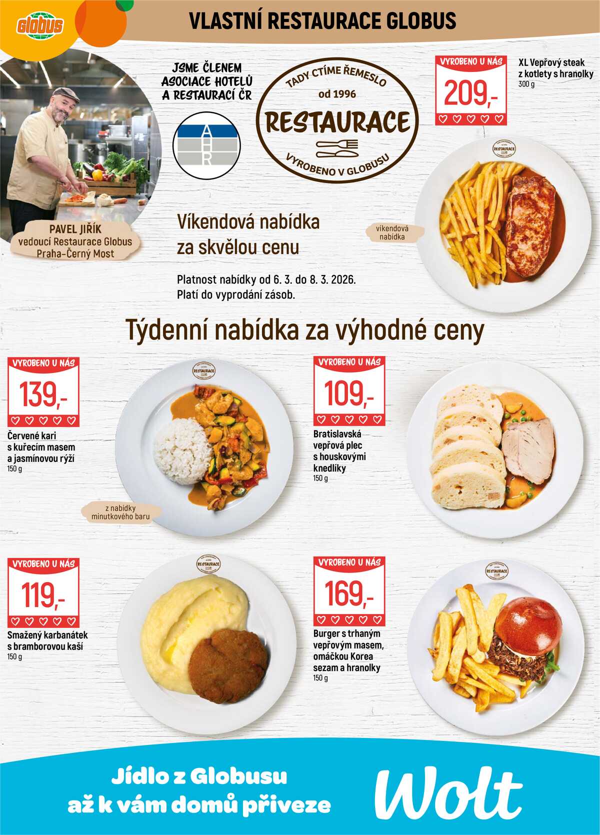 Akční leták Globus 4.3. - 10.3.2026 - Globus Praha - Centrum Černý Most strana 7