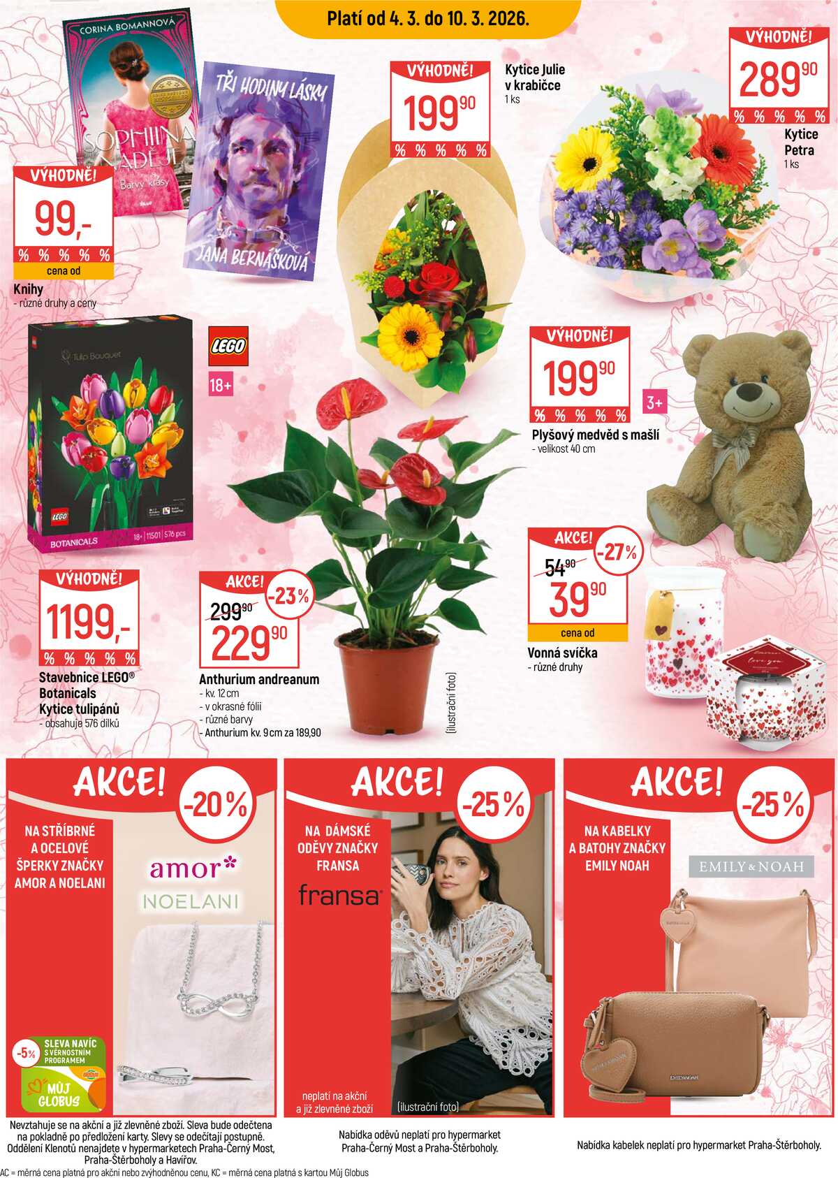 Akční leták Globus 4.3. - 10.3.2026 - Globus Praha - Centrum Černý Most strana 10