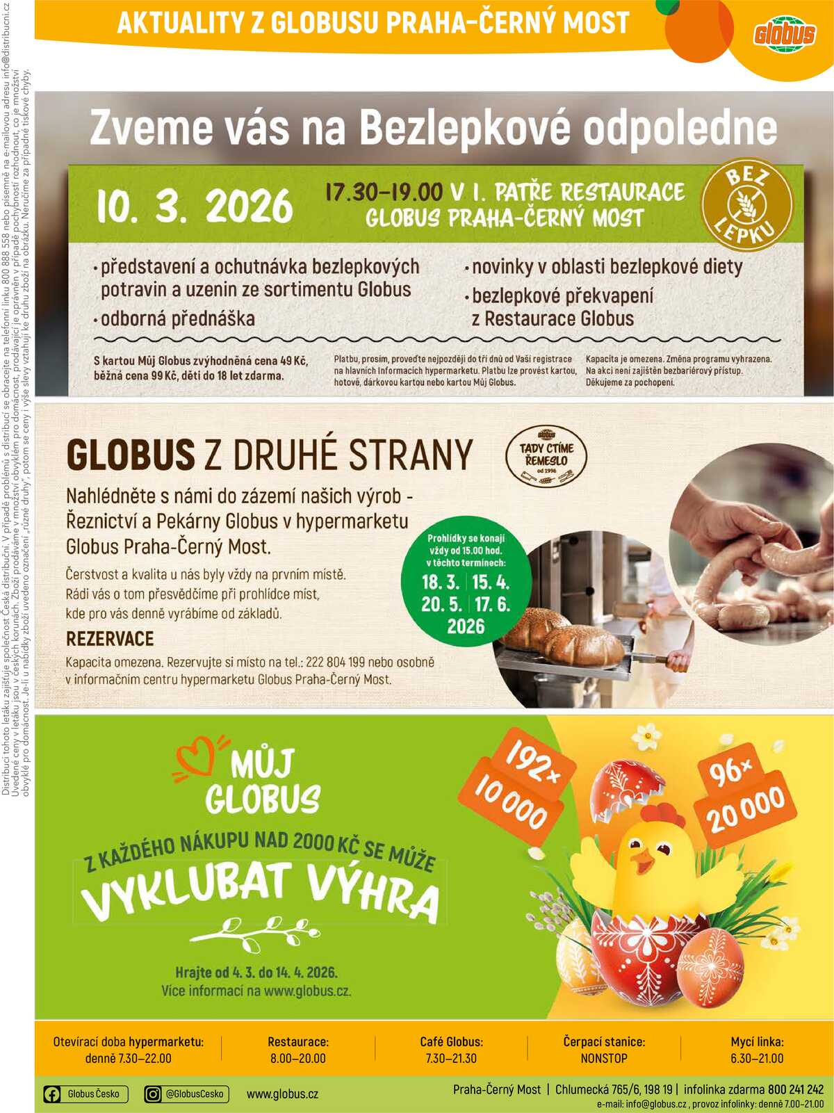 Akční leták Globus 4.3. - 10.3.2026 - Globus Praha - Centrum Černý Most strana 29