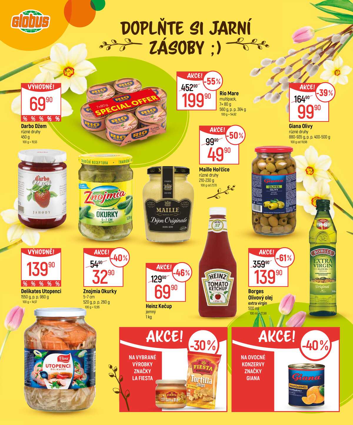 Akční leták Globus 4.3. - 5.4.2026 - Globus Praha - Čakovice strana 16