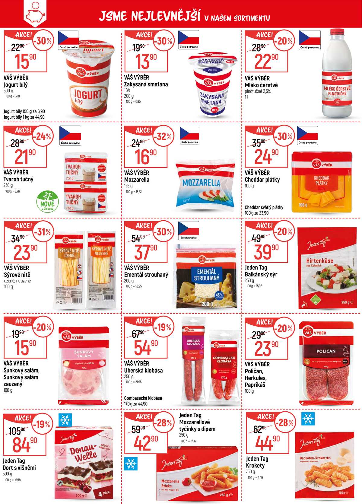 Akční leták Globus 4.3. - 10.3.2026 - Globus Praha - Čakovice strana 3