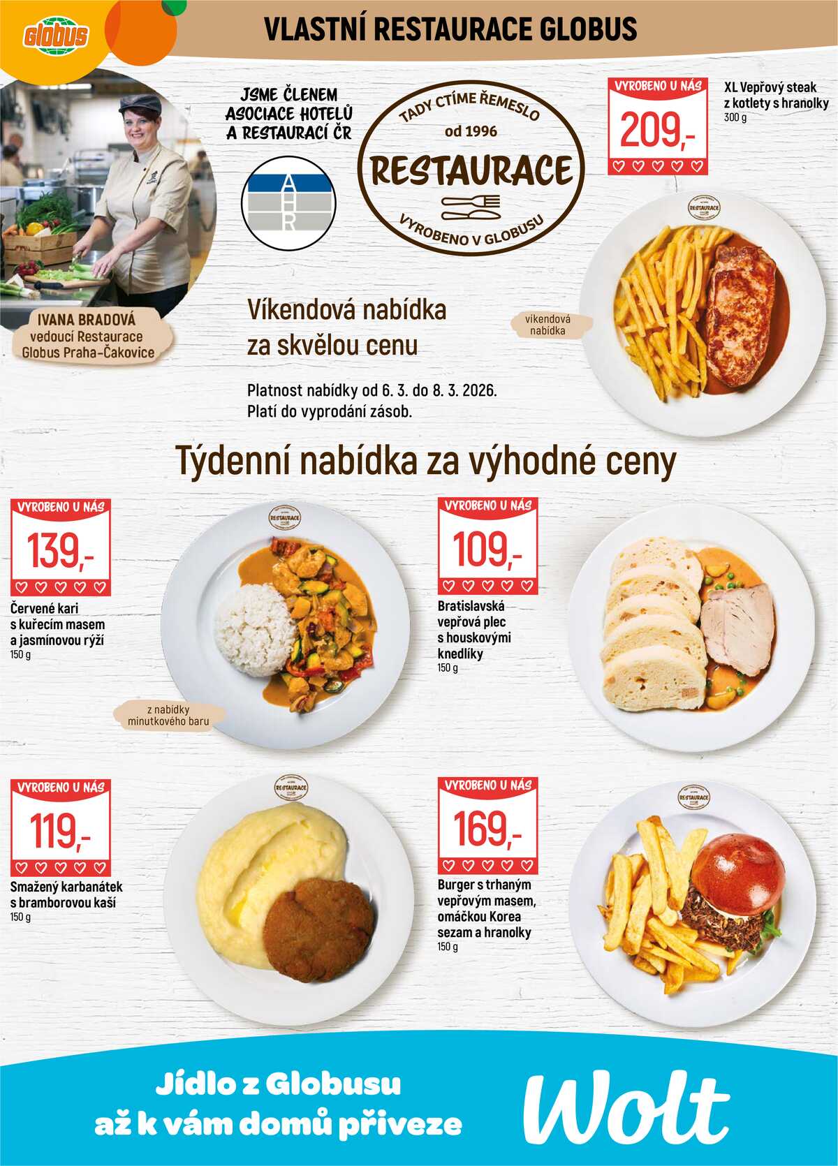 Akční leták Globus 4.3. - 10.3.2026 - Globus Praha - Čakovice strana 7