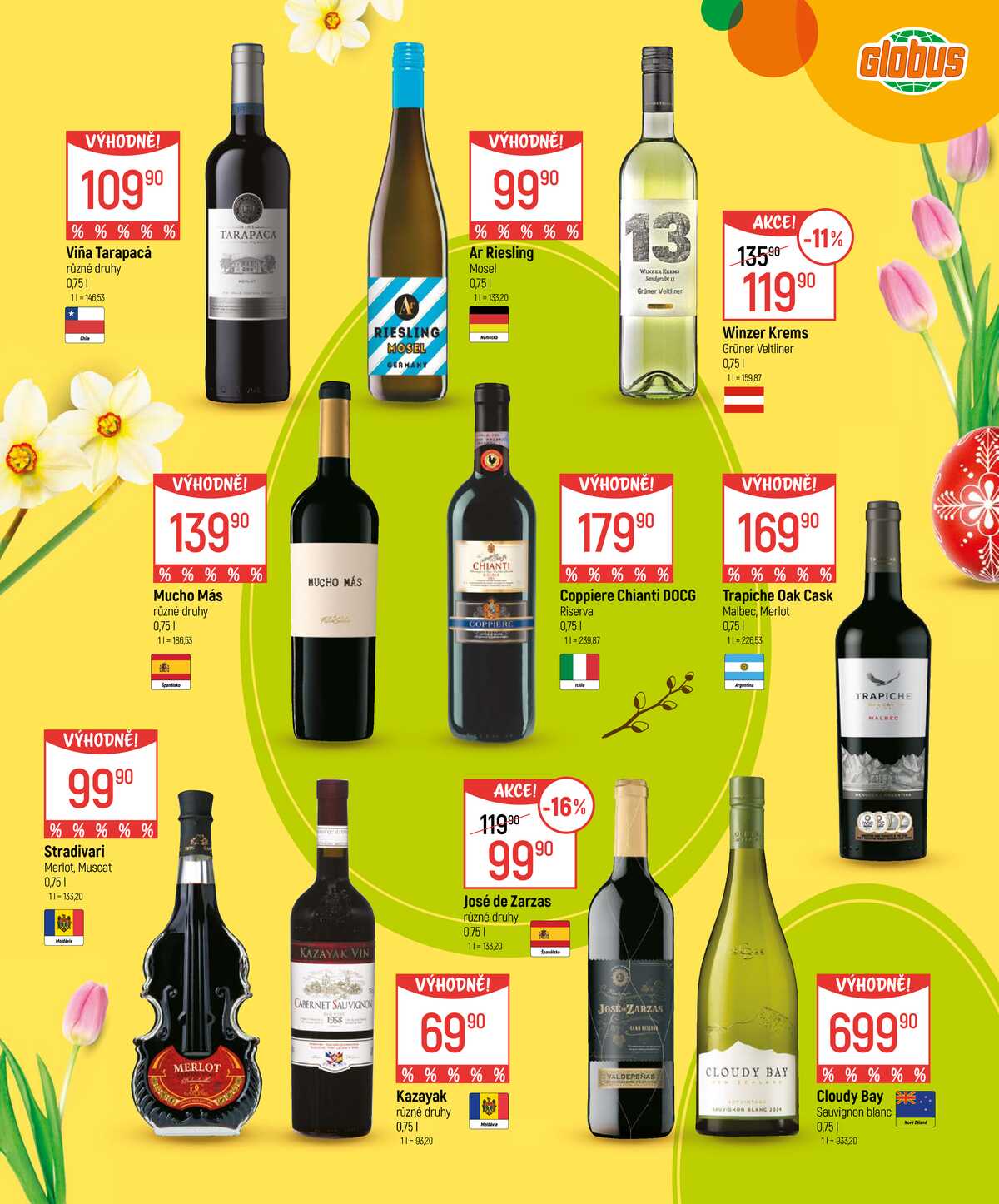 Akční leták Globus 4.3. - 5.4.2026 - Globus Praha - Zličín strana 27