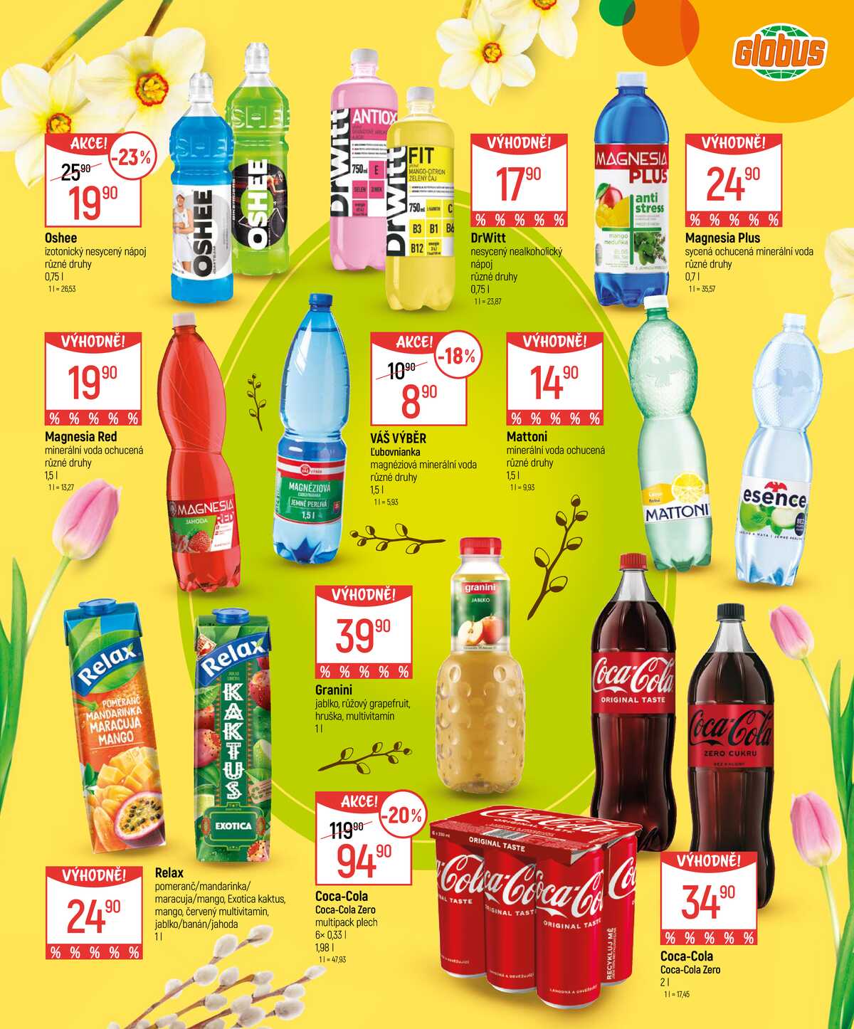 Akční leták Globus 4.3. - 5.4.2026 - Globus České Budějovice strana 19