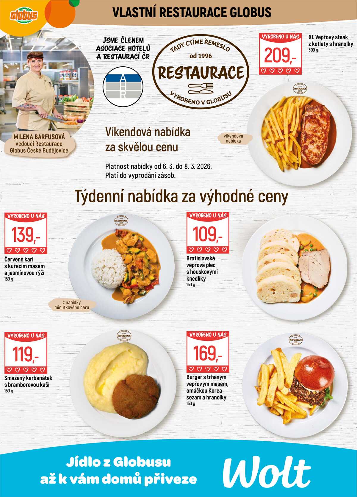 Akční leták Globus 4.3. - 10.3.2026 - Globus České Budějovice strana 7