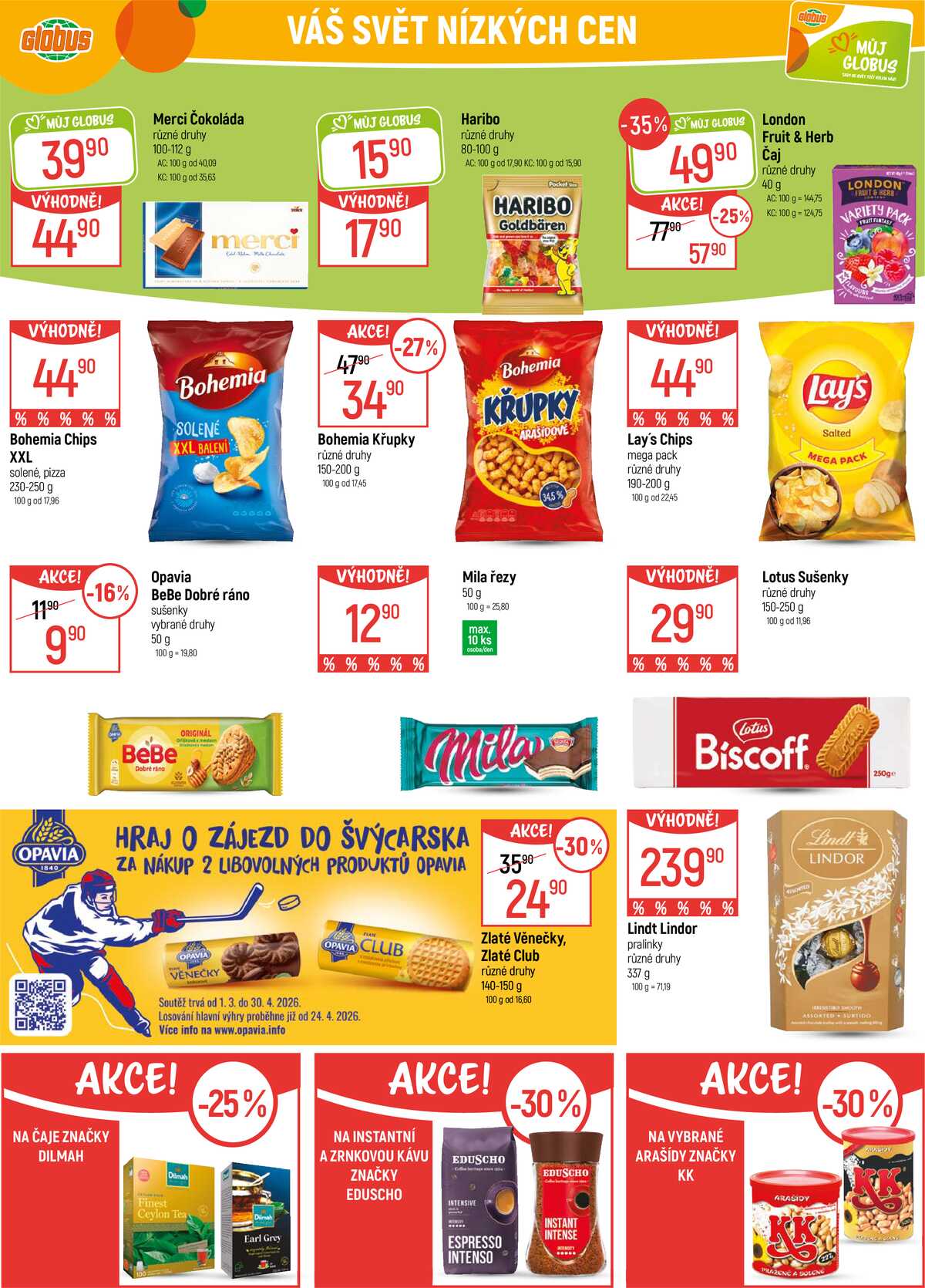 Akční leták Globus 4.3. - 10.3.2026 - Globus České Budějovice strana 22