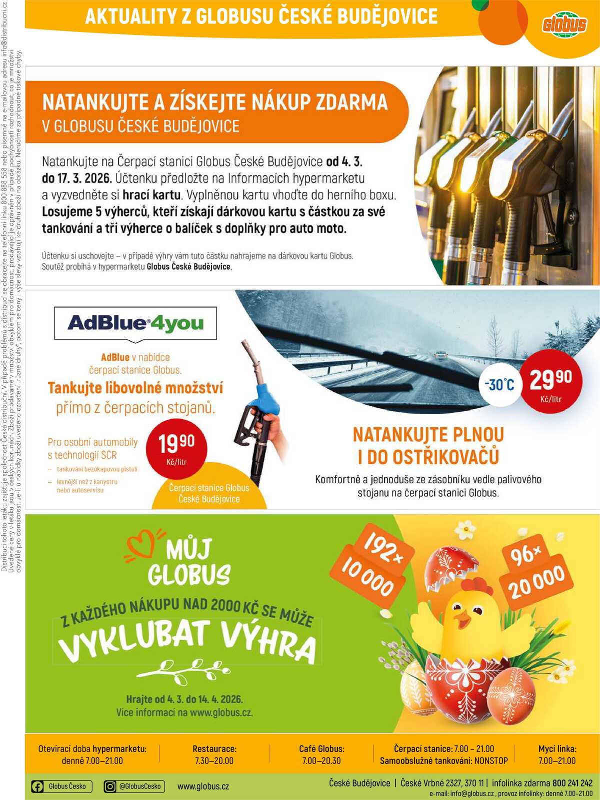 Akční leták Globus 4.3. - 10.3.2026 - Globus České Budějovice strana 29