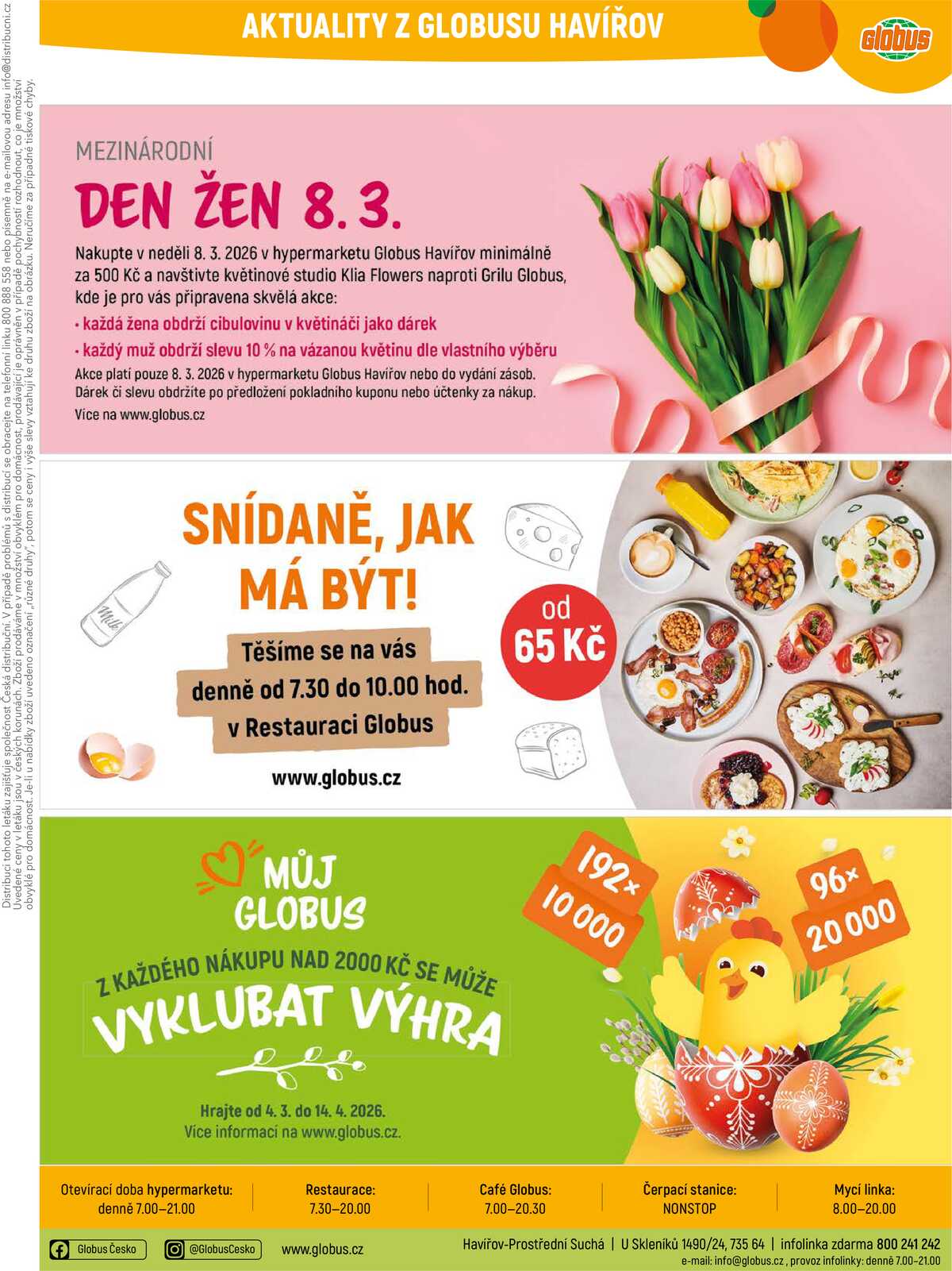 Akční leták Globus 4.3. - 10.3.2026 - Globus Havířov strana 29
