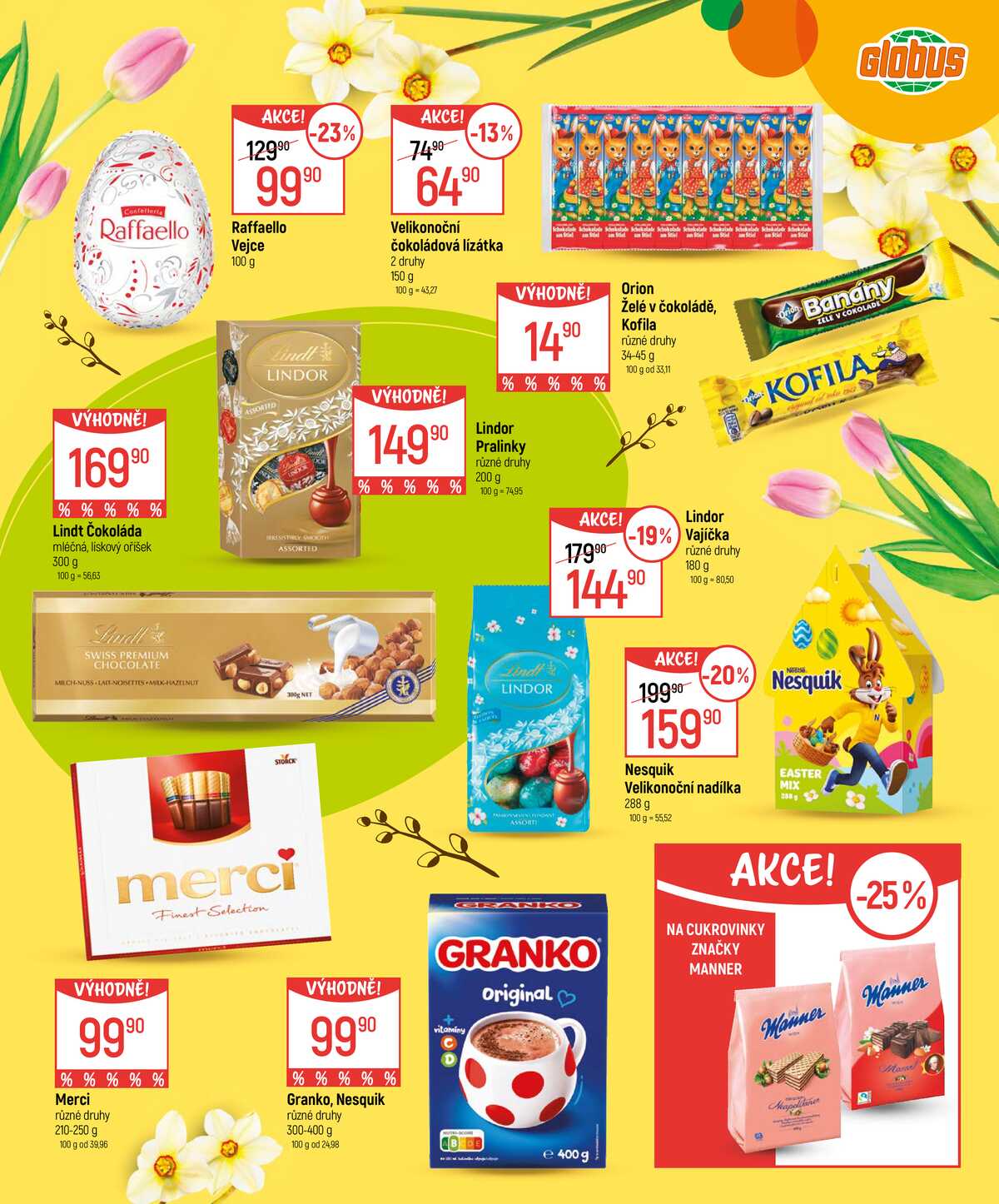 Akční leták Globus 4.3. - 5.4.2026 - Globus Chomutov strana 7