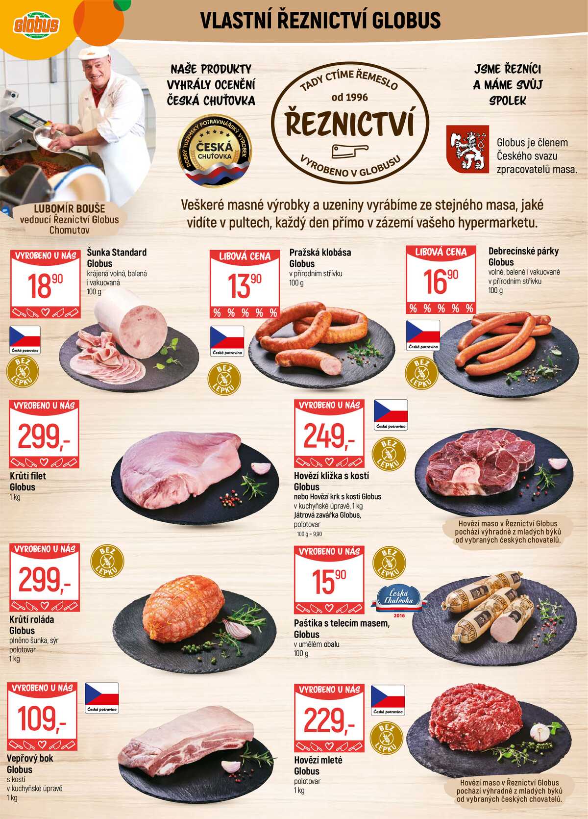 Akční leták Globus 4.3. - 10.3.2026 - Globus Chomutov strana 5