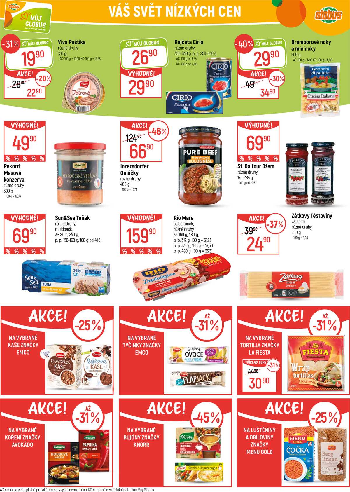 Akční leták Globus 4.3. - 10.3.2026 - Globus Chomutov strana 19