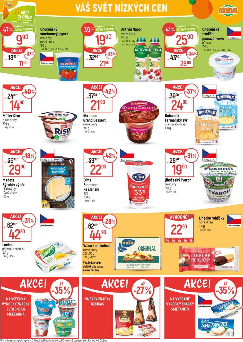 Leták Globus - Akční leták Globus 4.3. - 10.3.2026 - Globus Chomutov - strana 15