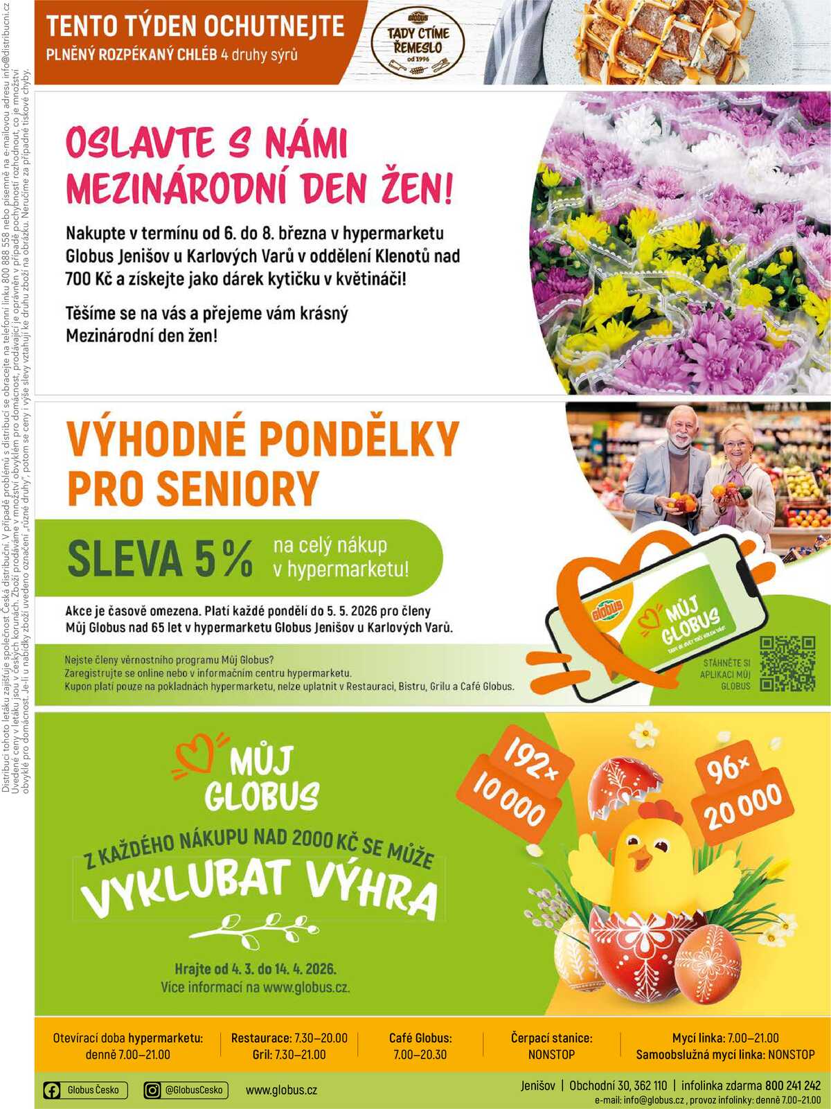 Akční leták Globus 4.3. - 10.3.2026 - Globus Jenišov u Karlových Varů strana 29