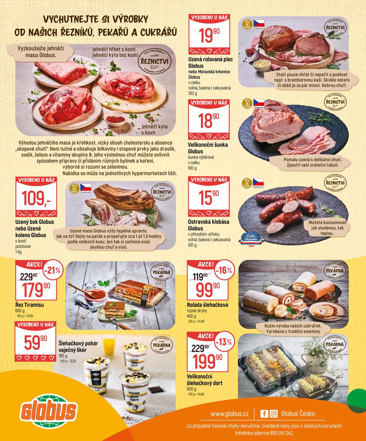 Akční leták Globus 4.3. - 5.4.2026 - Globus Liberec strana 32