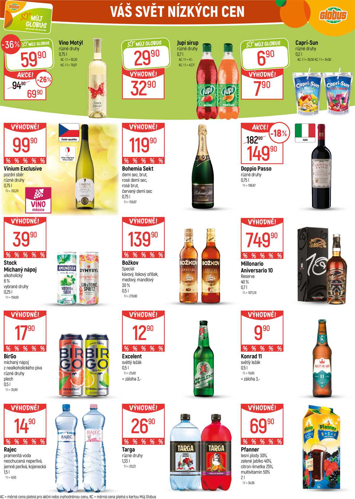 Akční leták Globus 4.3. - 10.3.2026 - Globus Liberec strana 24
