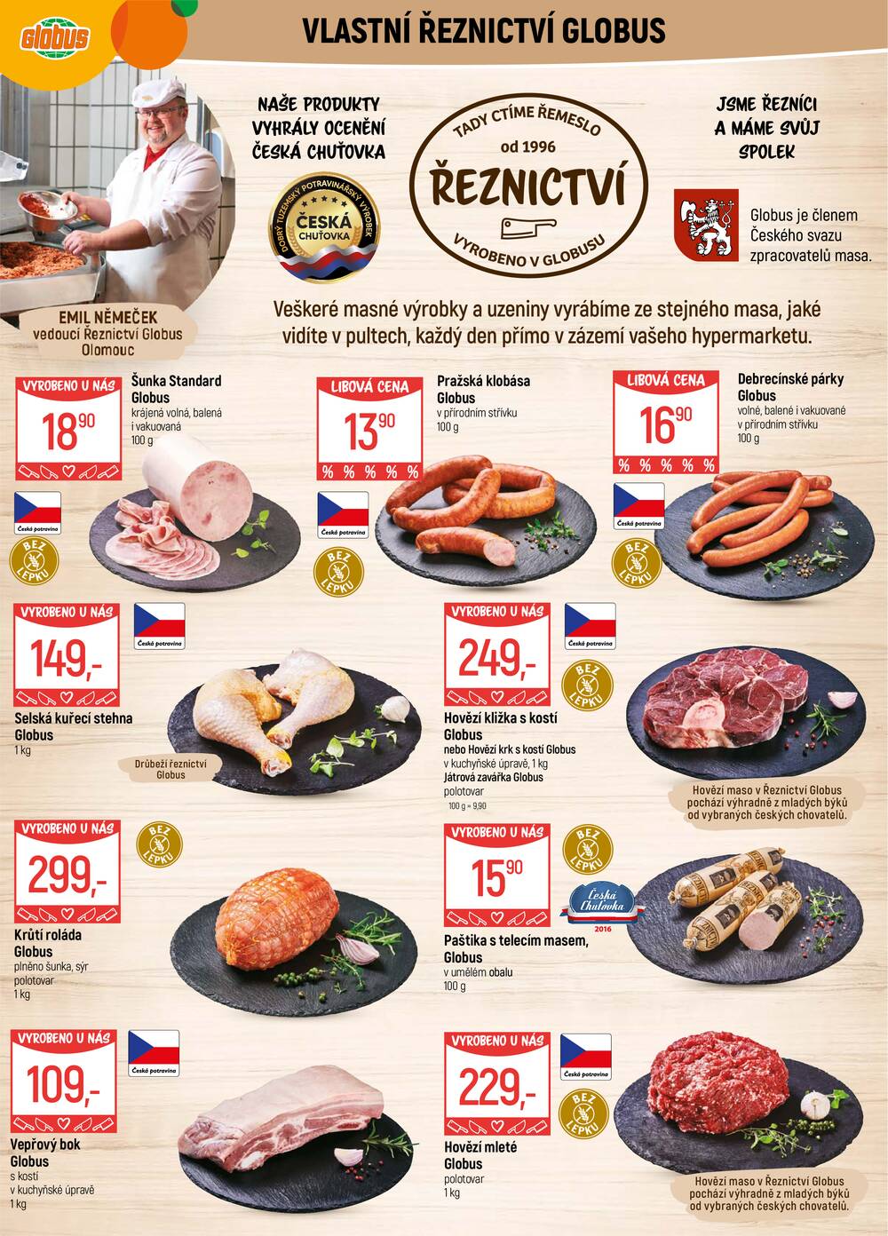 Akční leták Globus 4.3. - 10.3.2026 - Globus Olomouc