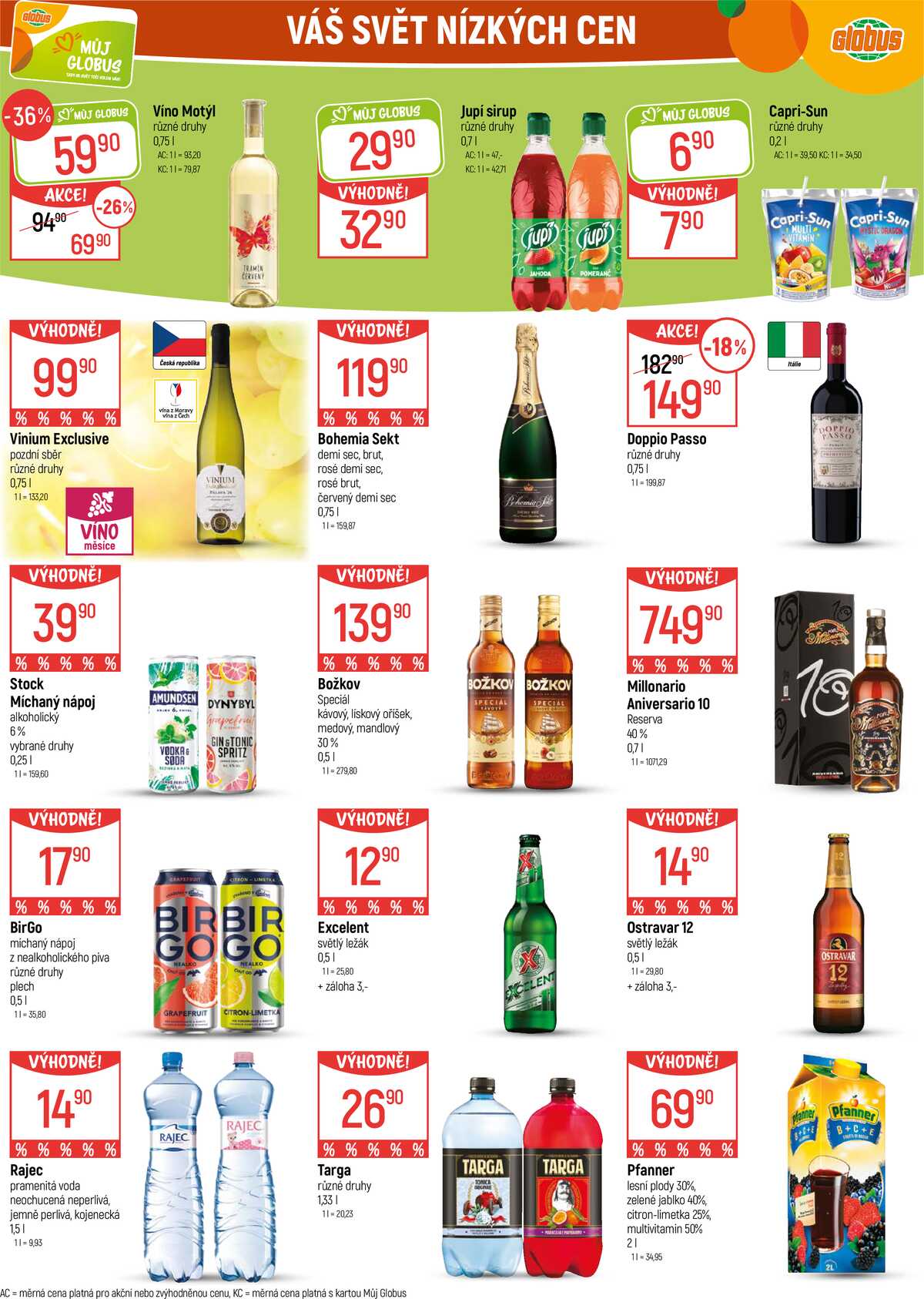 Akční leták Globus 4.3. - 10.3.2026 - Globus Opava strana 24
