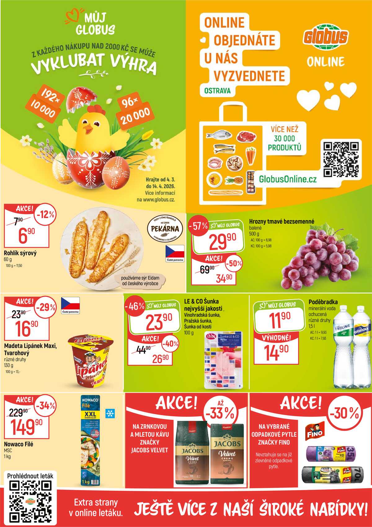 Akční leták Globus 4.3. - 10.3.2026 - Globus Ostrava strana 2