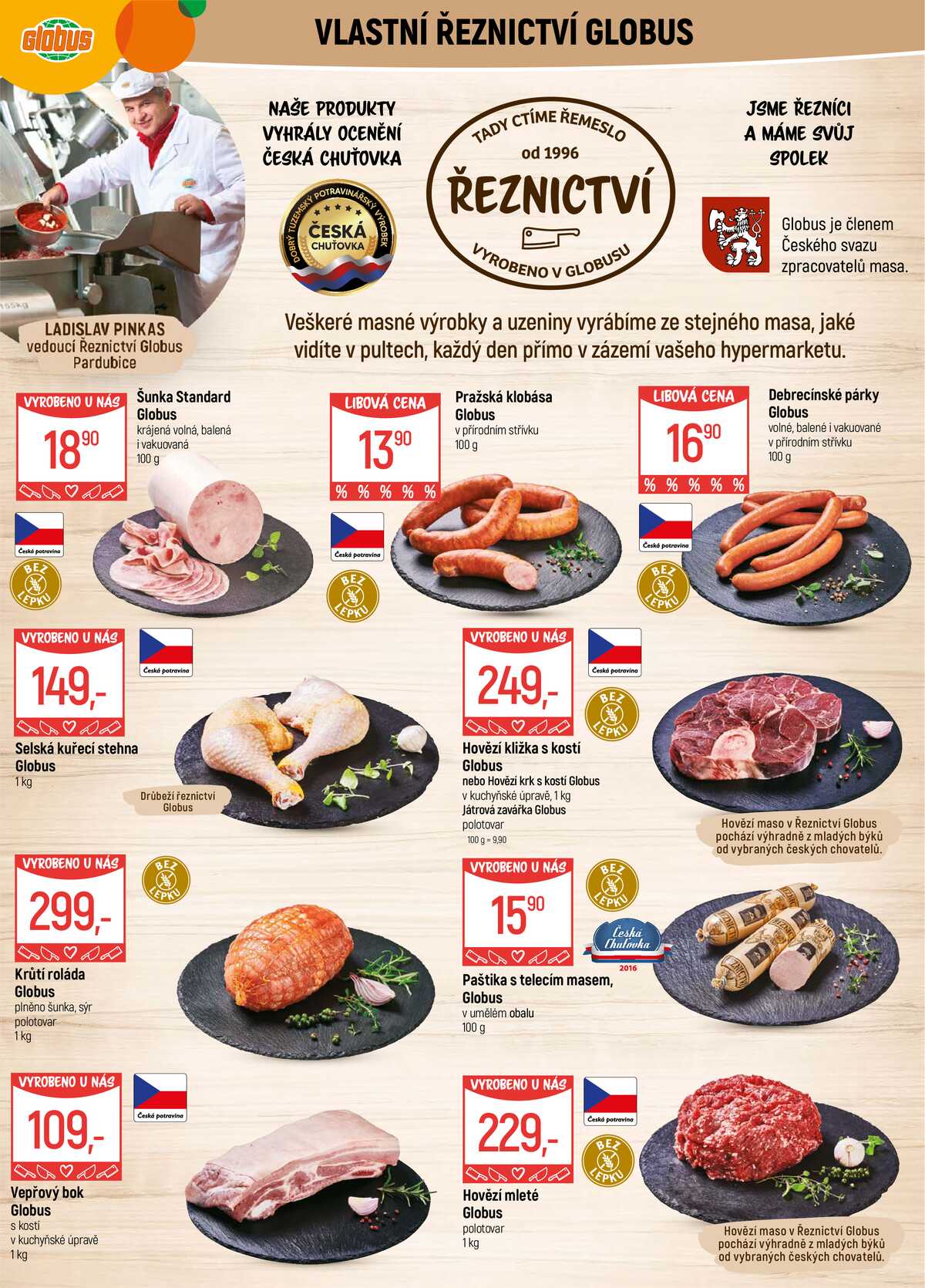 Akční leták Globus 4.3. - 10.3.2026 - Globus Pardubice strana 5