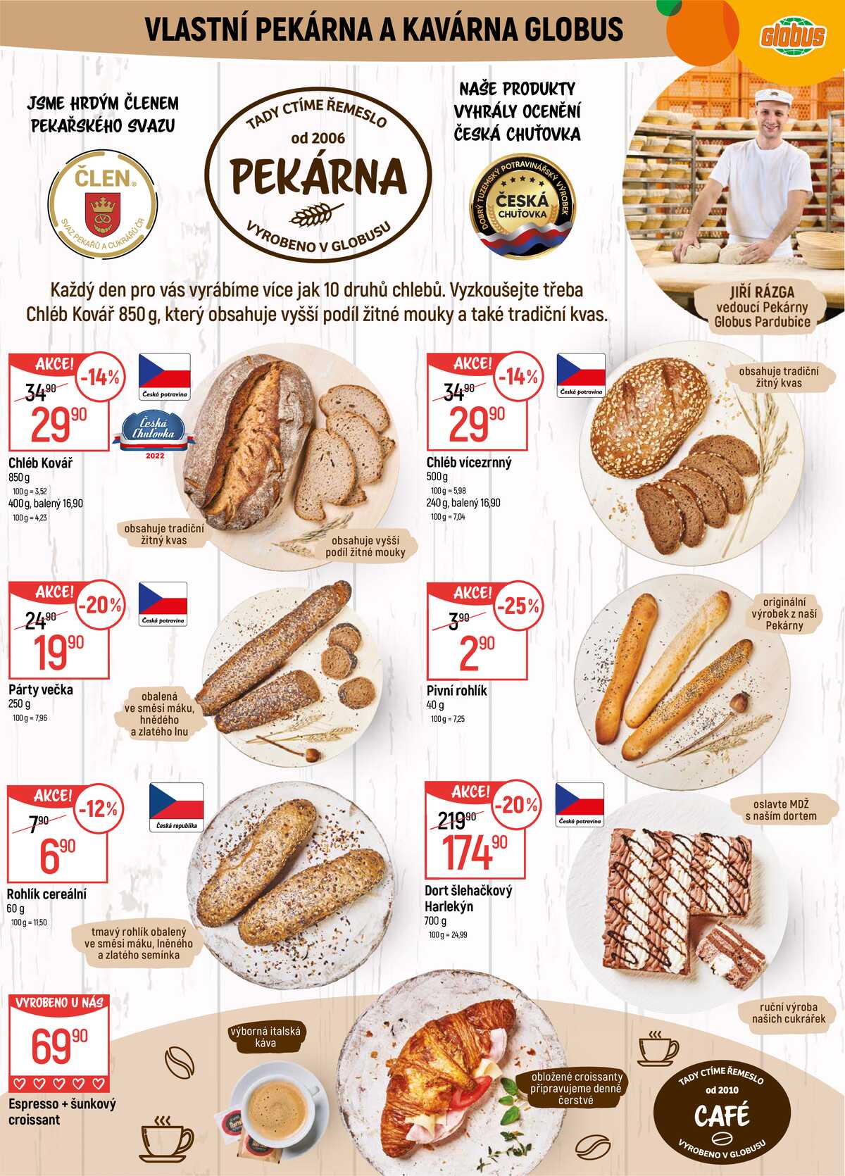 Akční leták Globus 4.3. - 10.3.2026 - Globus Pardubice strana 6