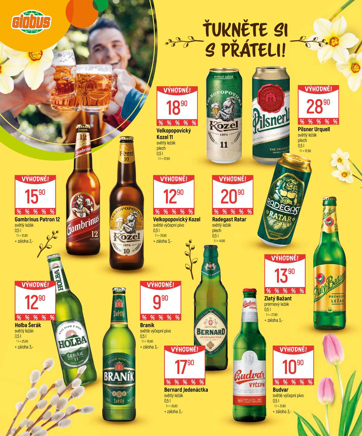 Akční leták Globus 4.3. - 5.4.2026 - Globus Chotíkov u Plzně strana 20