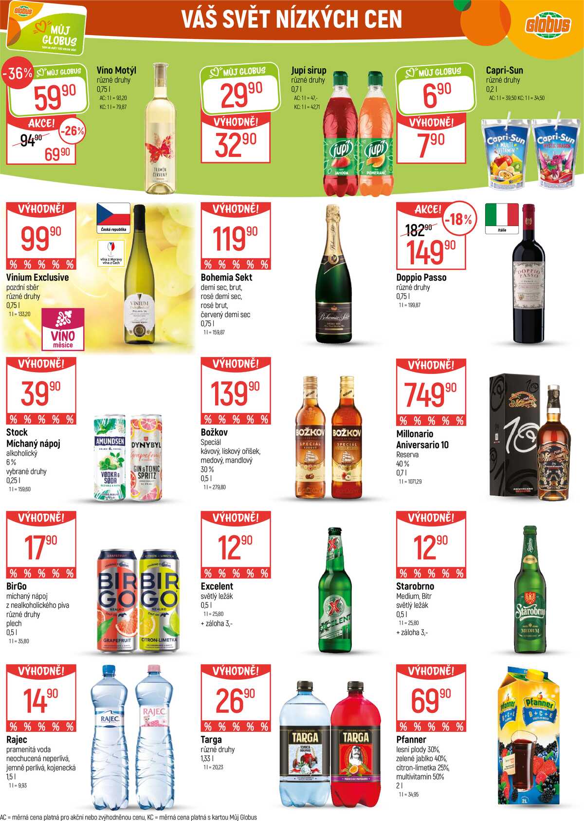 Akční leták Globus 4.3. - 10.3.2026 - Globus Brno Ivanovice strana 24