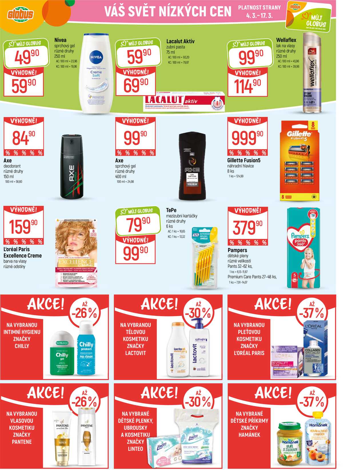 Akční leták Globus 4.3. - 10.3.2026 - Globus Brno Ivanovice strana 26
