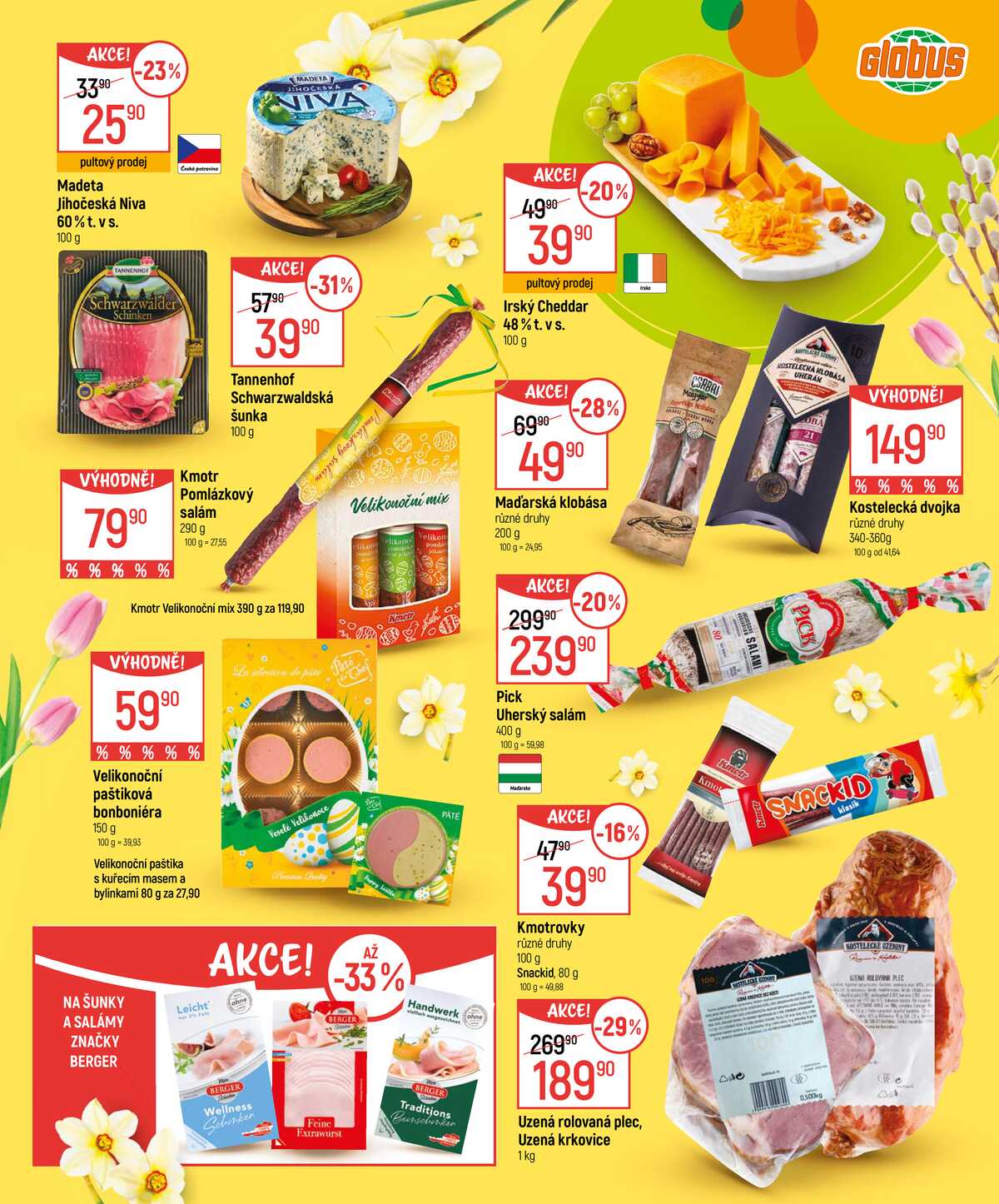 Akční leták Globus 4.3. - 5.4.2026 - Globus Praha - Štěrboholy strana 13