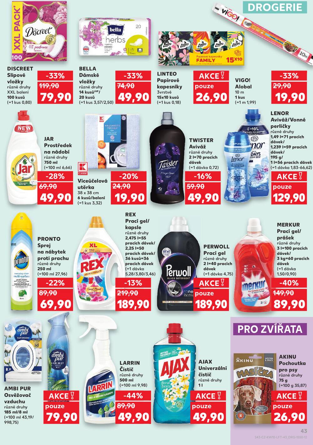 Kaufland 4.3. - 10.3. - Kaufland - Čáslav