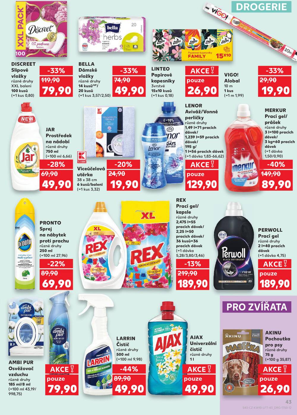 Kaufland 4.3. - 10.3. - Kaufland - Benešov