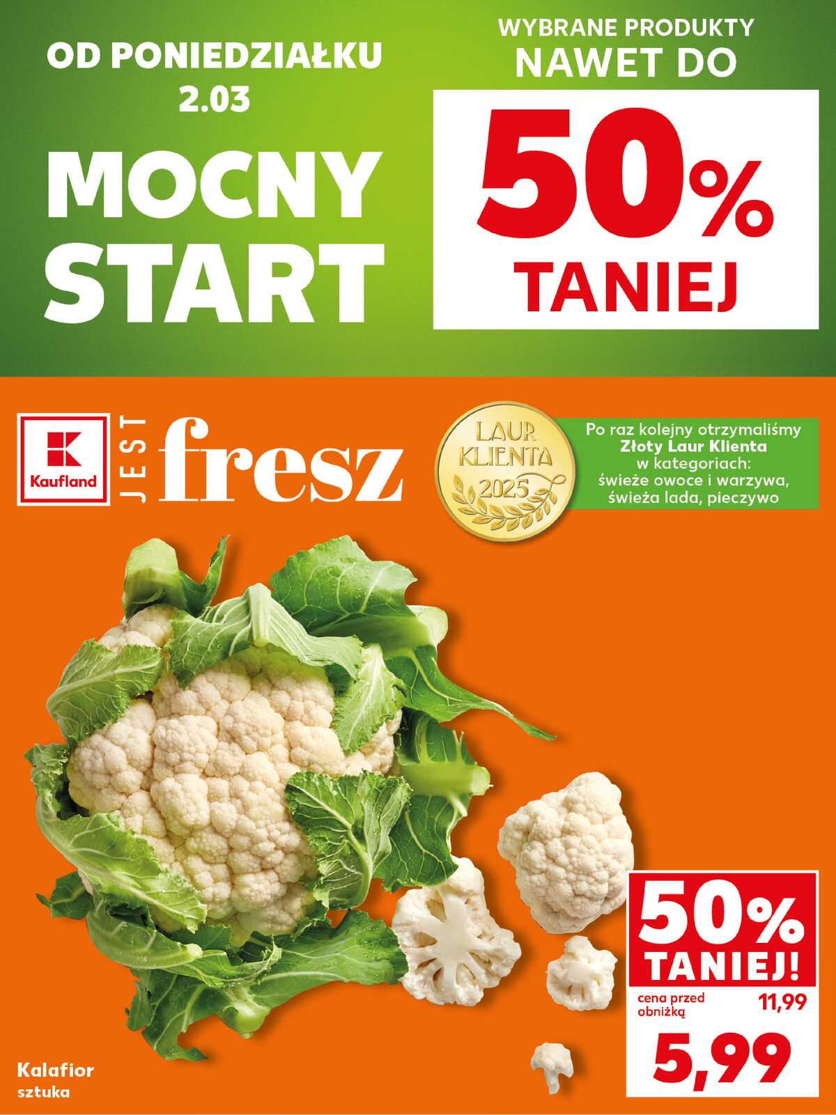 Leták Kaufland Polsko 2.3.-4.3.2026 - Silný start strana 2