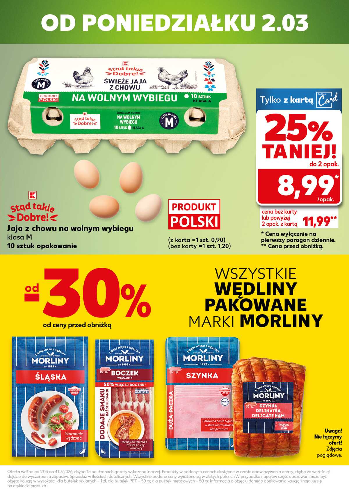 Leták Kaufland Polsko 2.3.-4.3.2026 - Silný start strana 3