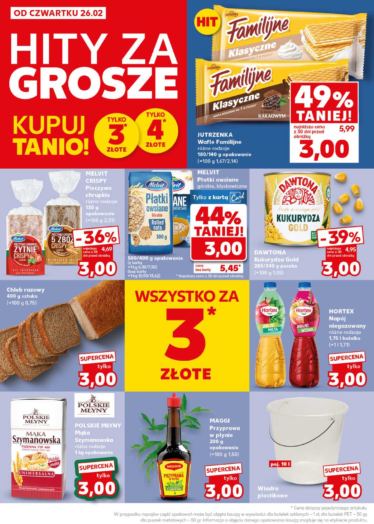 Leták Kaufland Polsko 2.3.-4.3.2026 - Silný start strana 4