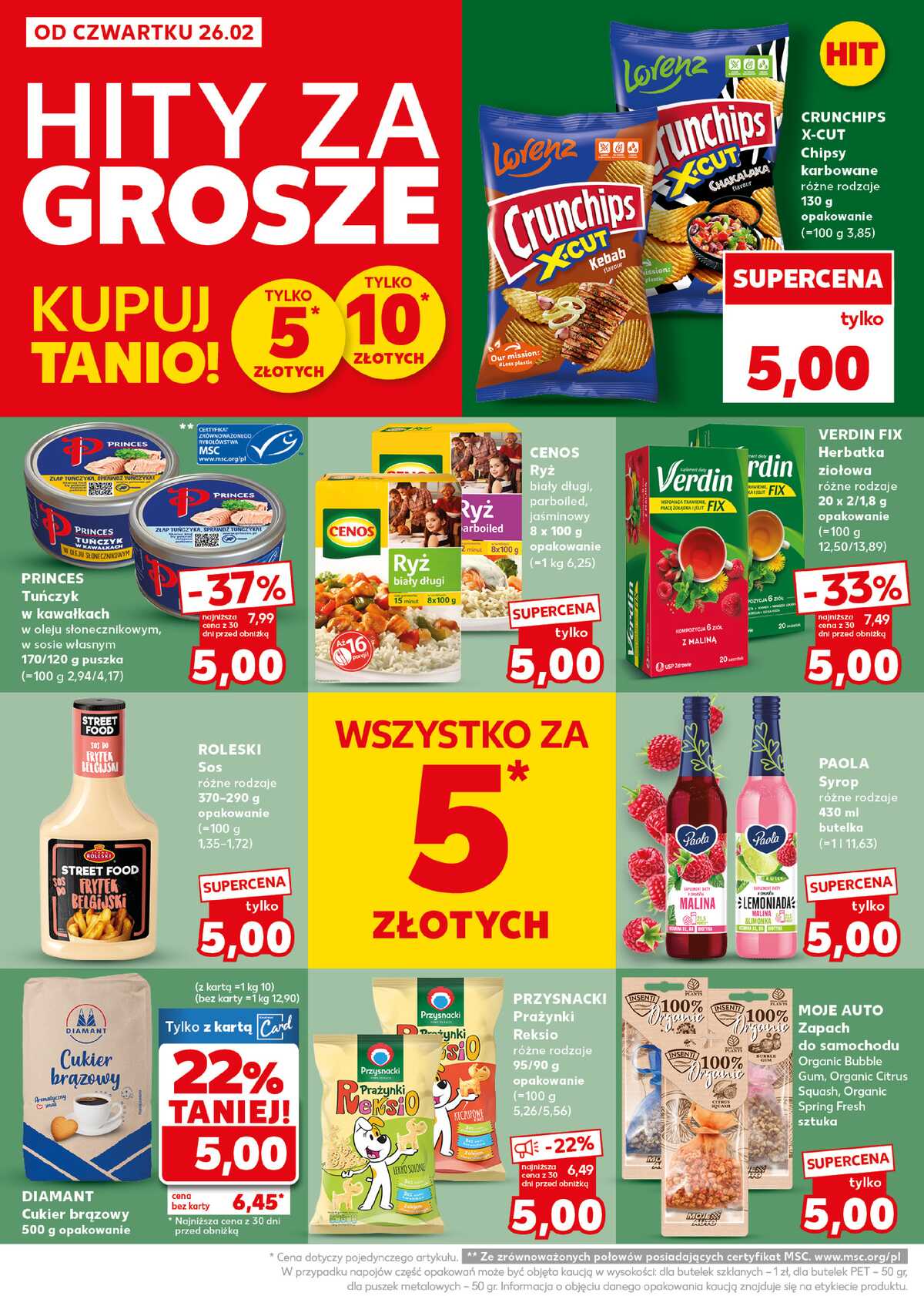 Leták Kaufland Polsko 2.3.-4.3.2026 - Silný start strana 6
